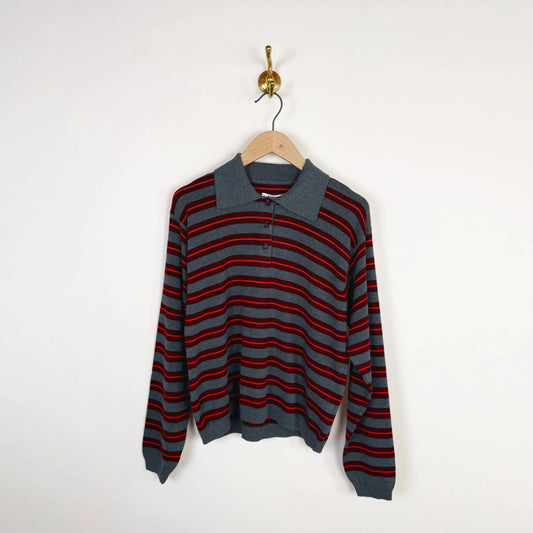 Organic Cotton Striped Polo-Sweaters-Cordera-eugenienewport