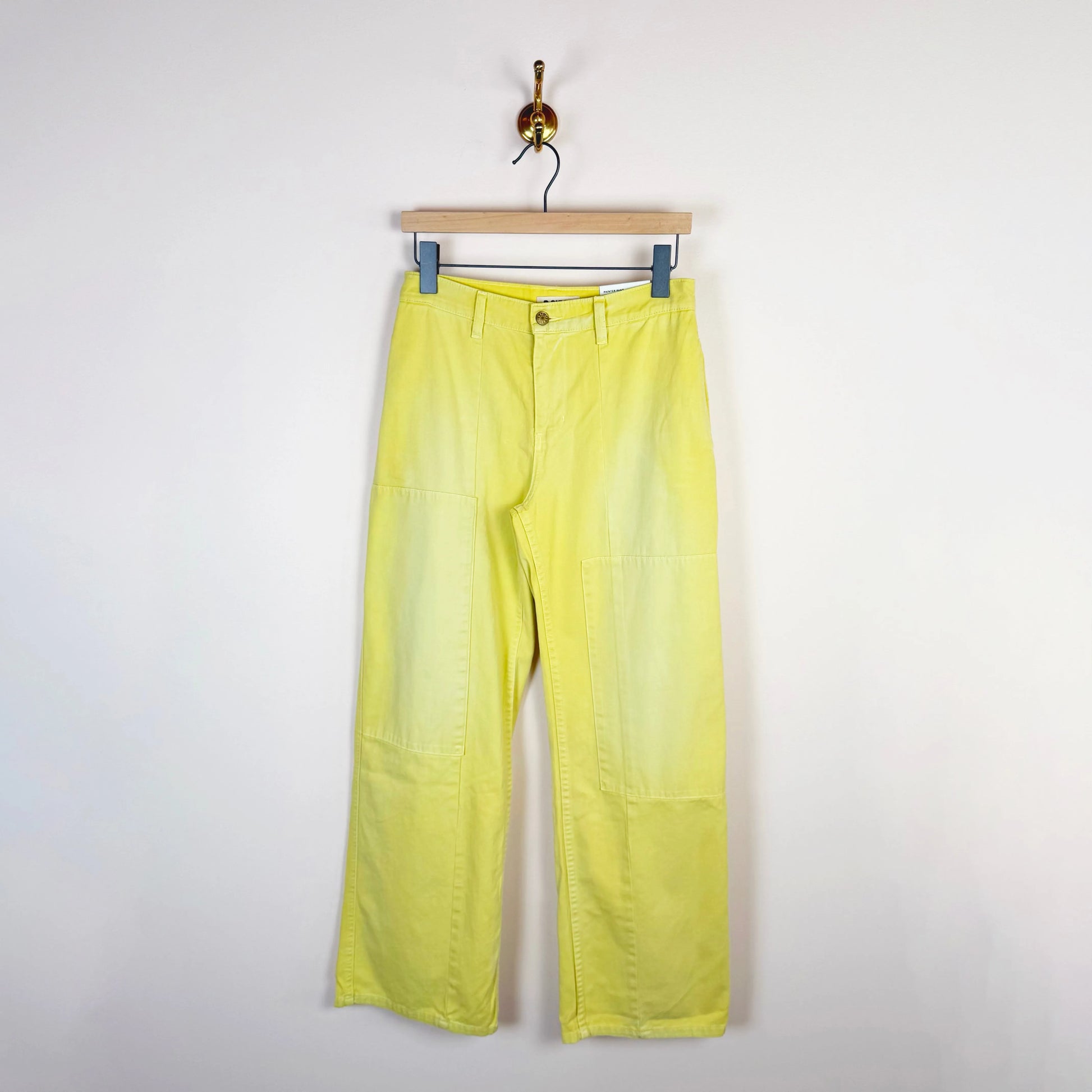 Painter Pant in Faded Celery Overdye-Pants-B Sides-eugenienewport