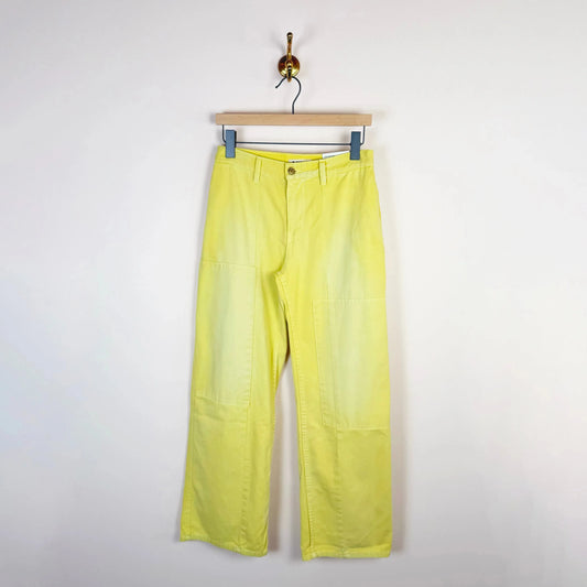 Painter Pant in Faded Celery Overdye-Pants-B Sides-eugenienewport