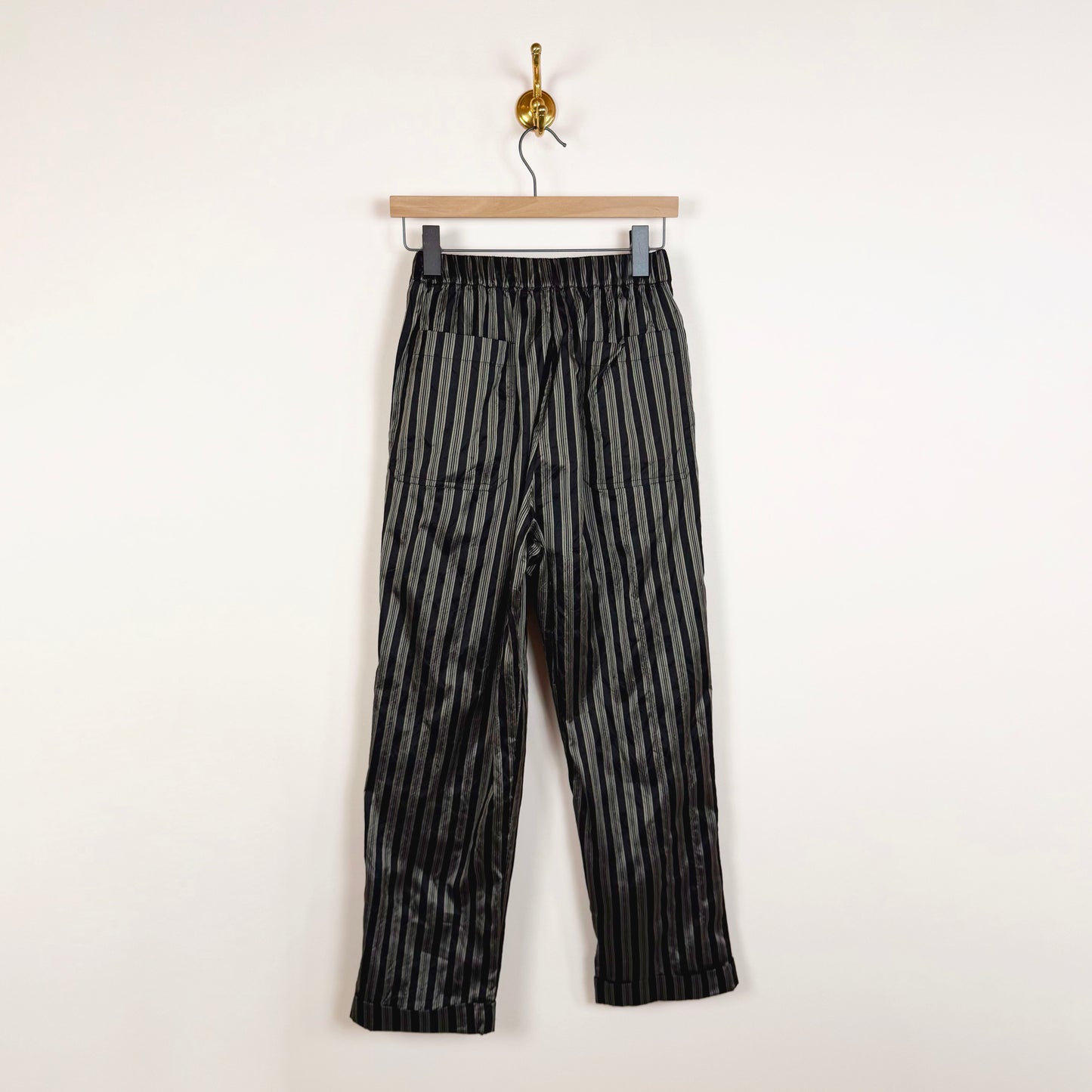 Pants 0470006 in Black Stripe