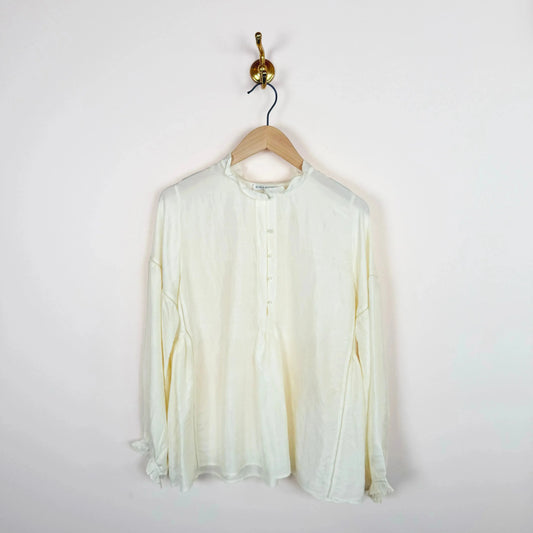 Paola Top in Ivory-Tops-Rubia & Neel-eugenienewport