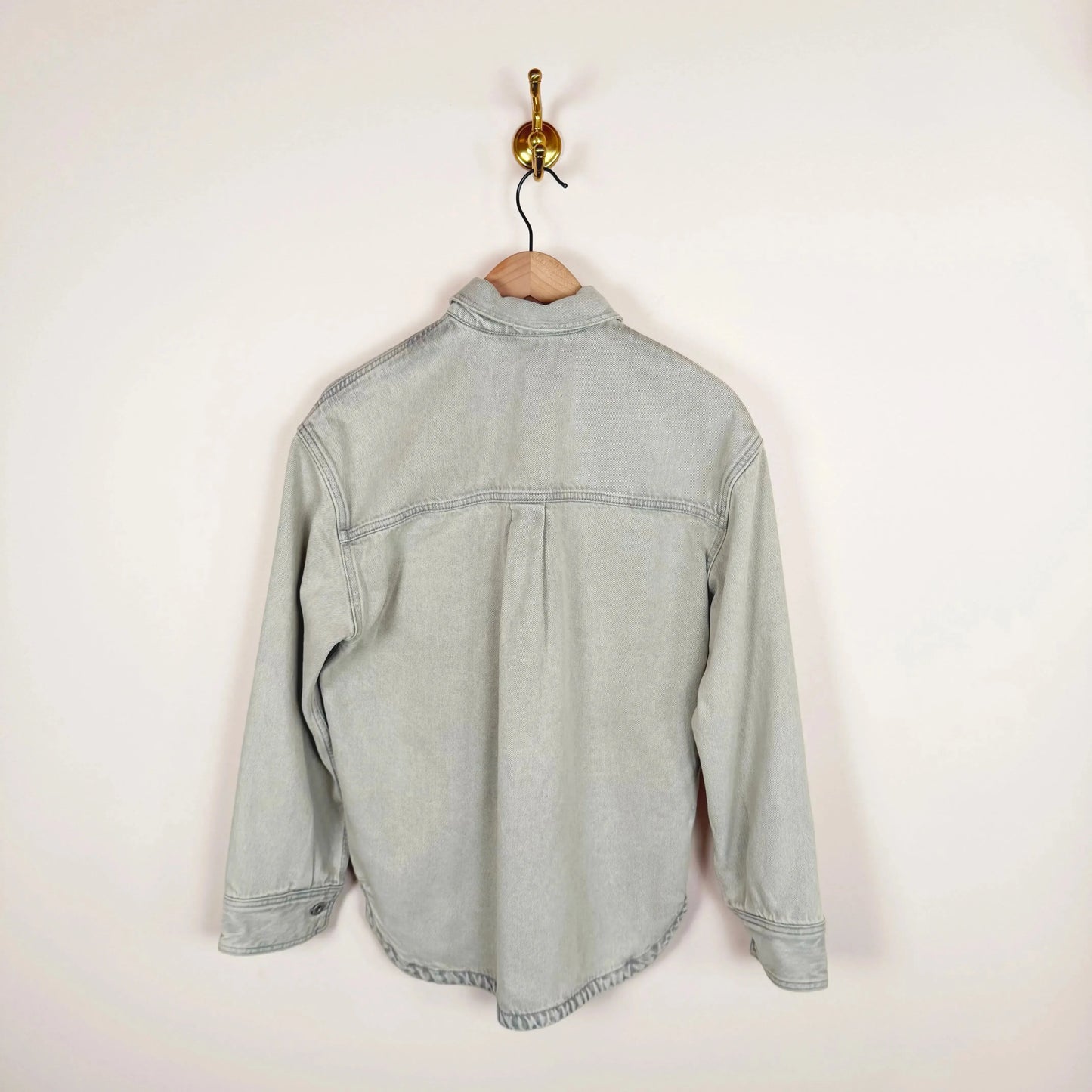 Paso Denim Top in Pumice Denim-Tops-Studio Nicholson-eugenienewport