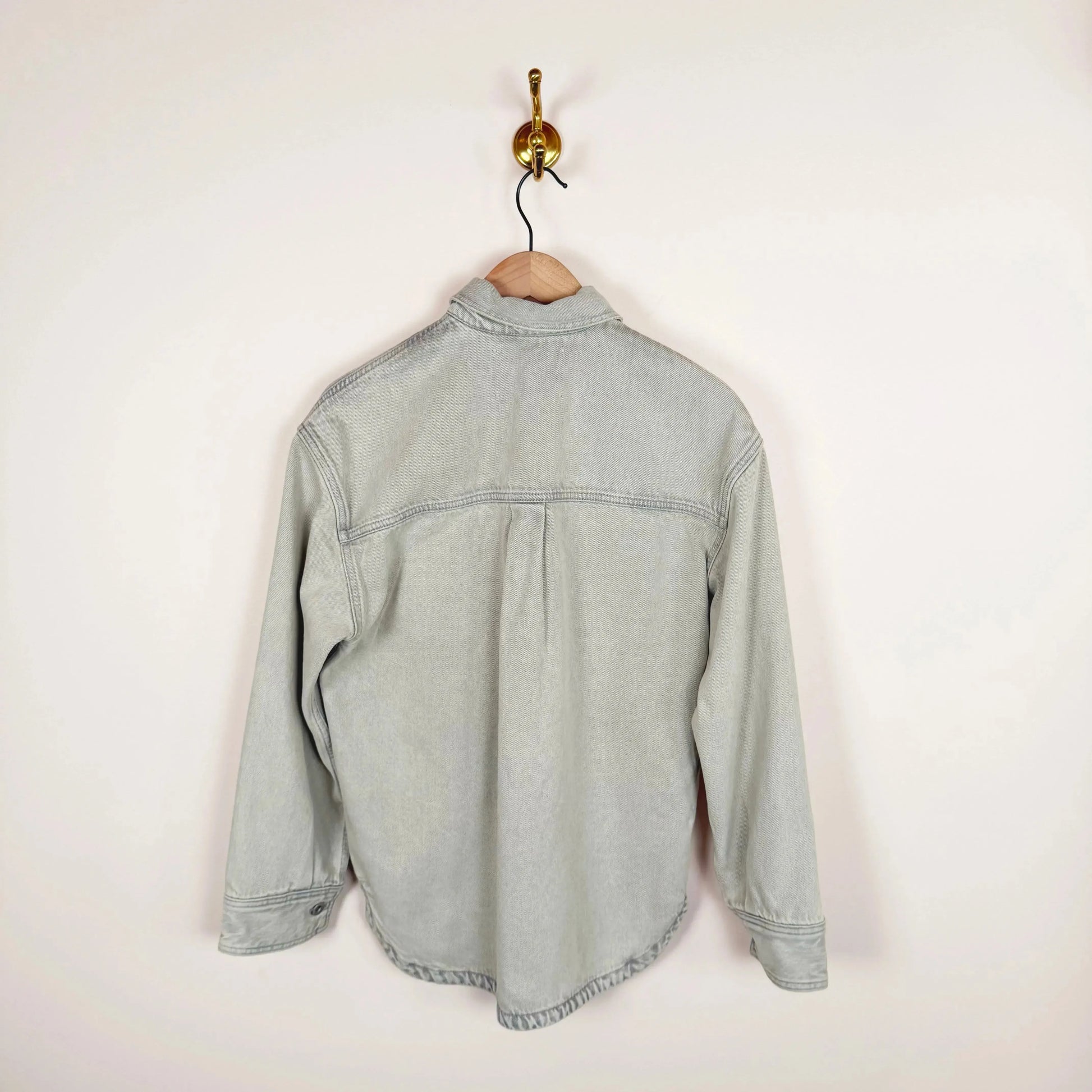 Paso Denim Top in Pumice Denim-Tops-Studio Nicholson-eugenienewport