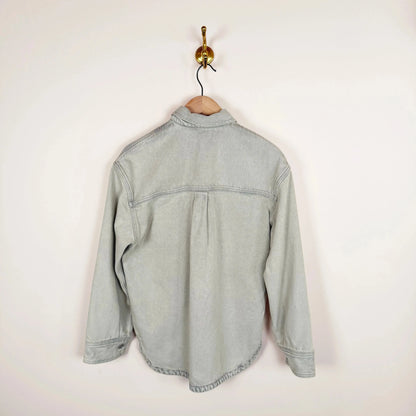 Paso Denim Top in Pumice Denim-Tops-Studio Nicholson-eugenienewport