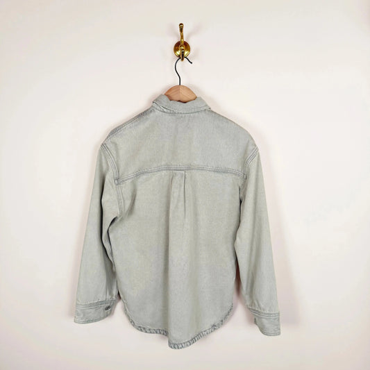 Paso Denim Top in Pumice Denim-Tops-Studio Nicholson-eugenienewport
