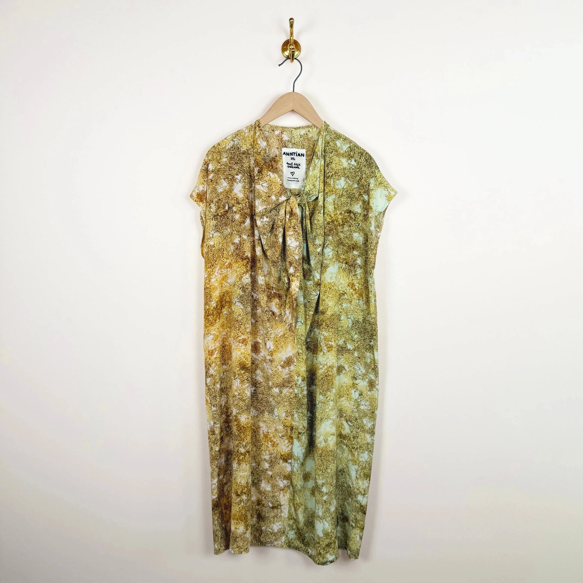 Peak Silkdress in Print N-Dresses-Anntian-eugenienewport