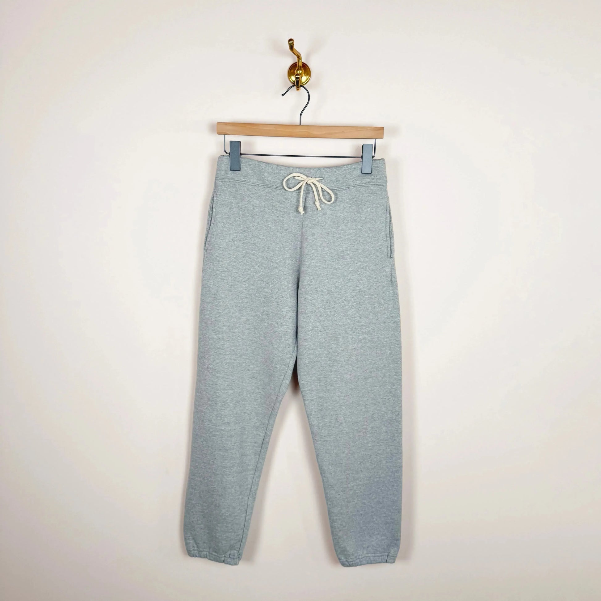 Pele Sweatpant Brushed Fleece in Grey-Pants-Sunray-eugenienewport