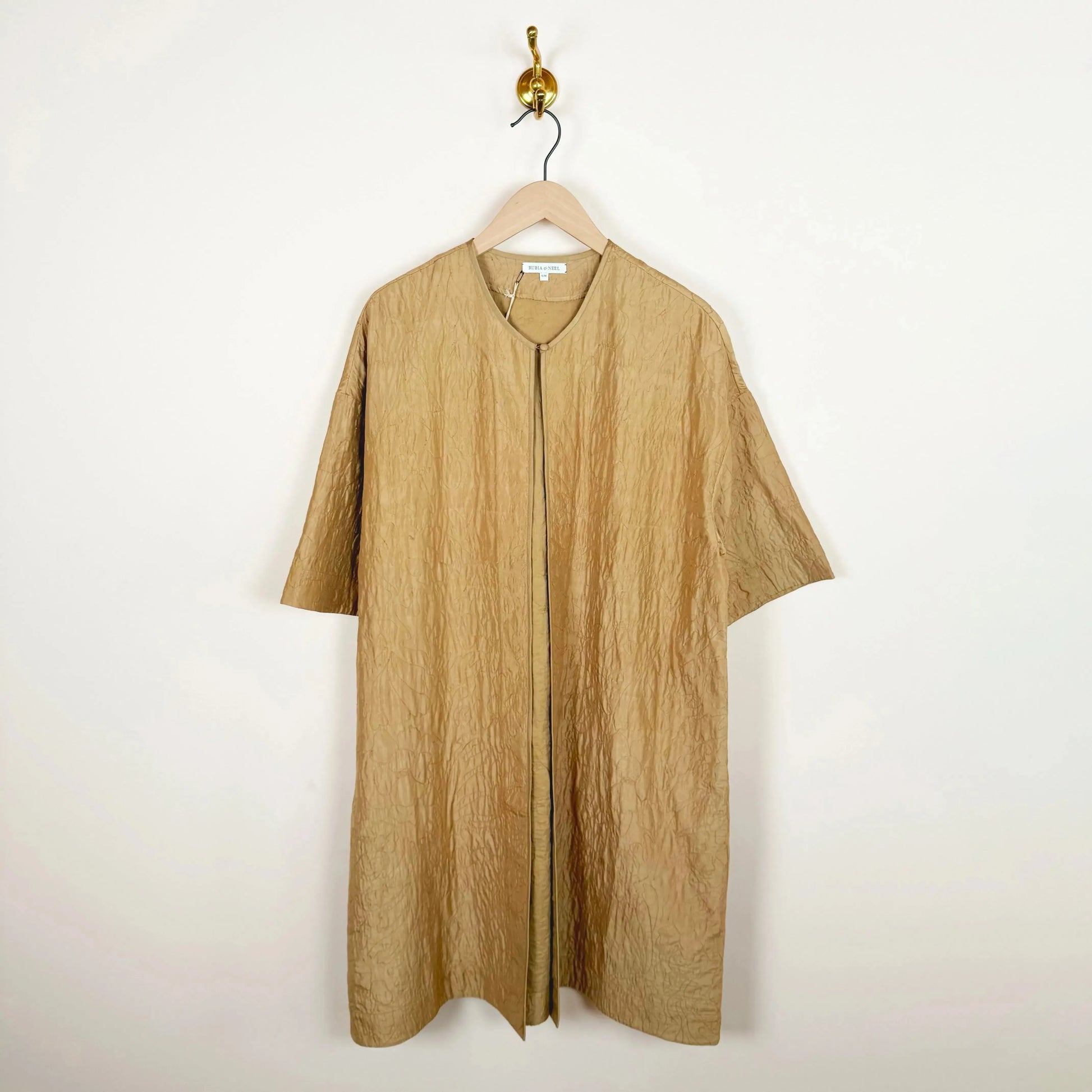 Perle Coat in Gold-Coats-Rubia & Neel-eugenienewport