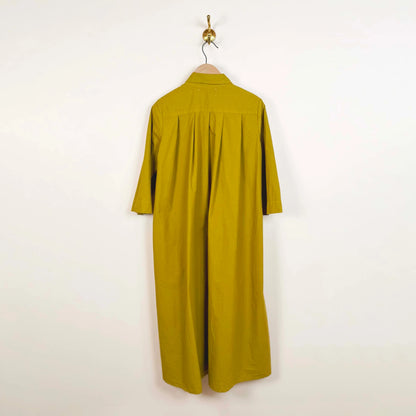 Plato Dress in Mustard-Dresses-Fabiana Pigna-eugenienewport