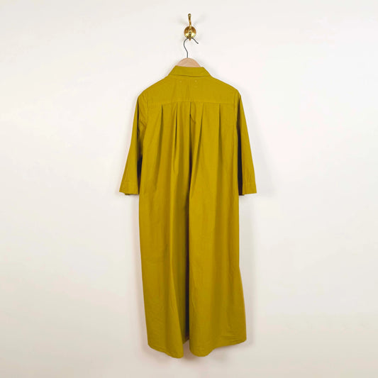 Plato Dress in Mustard-Dresses-Fabiana Pigna-eugenienewport