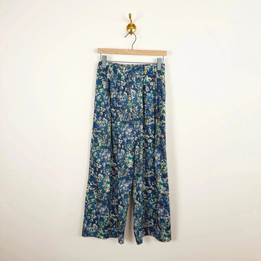 Pleated Long Trouser in Tana Lawn-Pants-KasMaria-eugenienewport