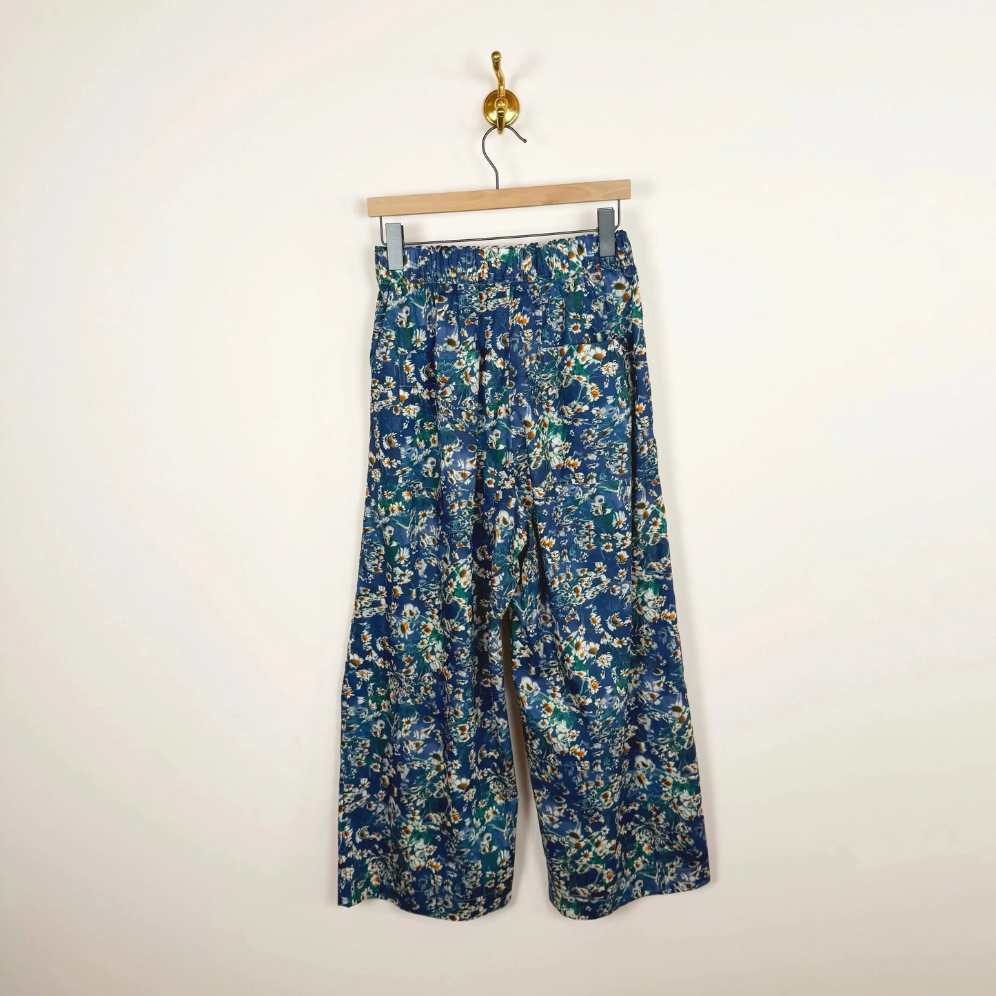 Pleated Long Trouser in Tana Lawn-Pants-KasMaria-eugenienewport