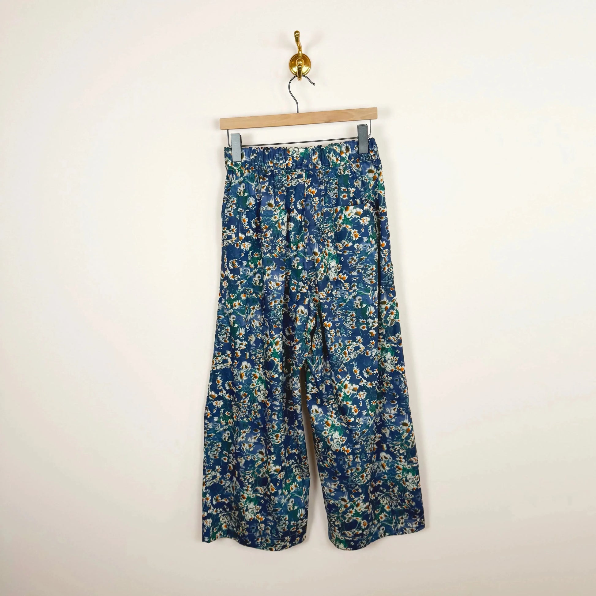 Pleated Long Trouser in Tana Lawn-Pants-KasMaria-eugenienewport
