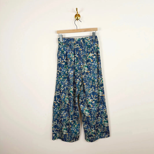 Pleated Long Trouser in Tana Lawn-Pants-KasMaria-eugenienewport