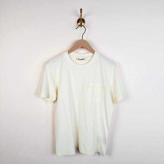 Pocket Tee in Oyster-T-Shirts-B Sides-eugenienewport