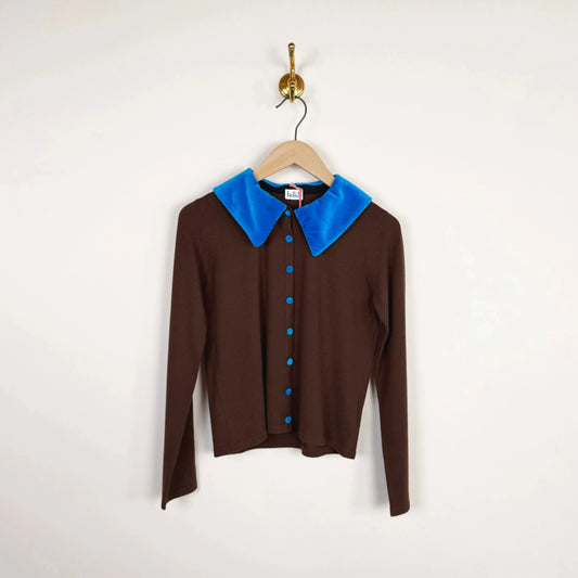 Polly 008 in Brown-Sweaters-Leo Rosa-eugenienewport