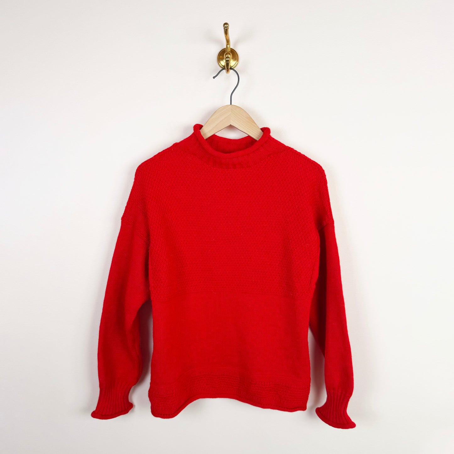 Red Knit Jumper