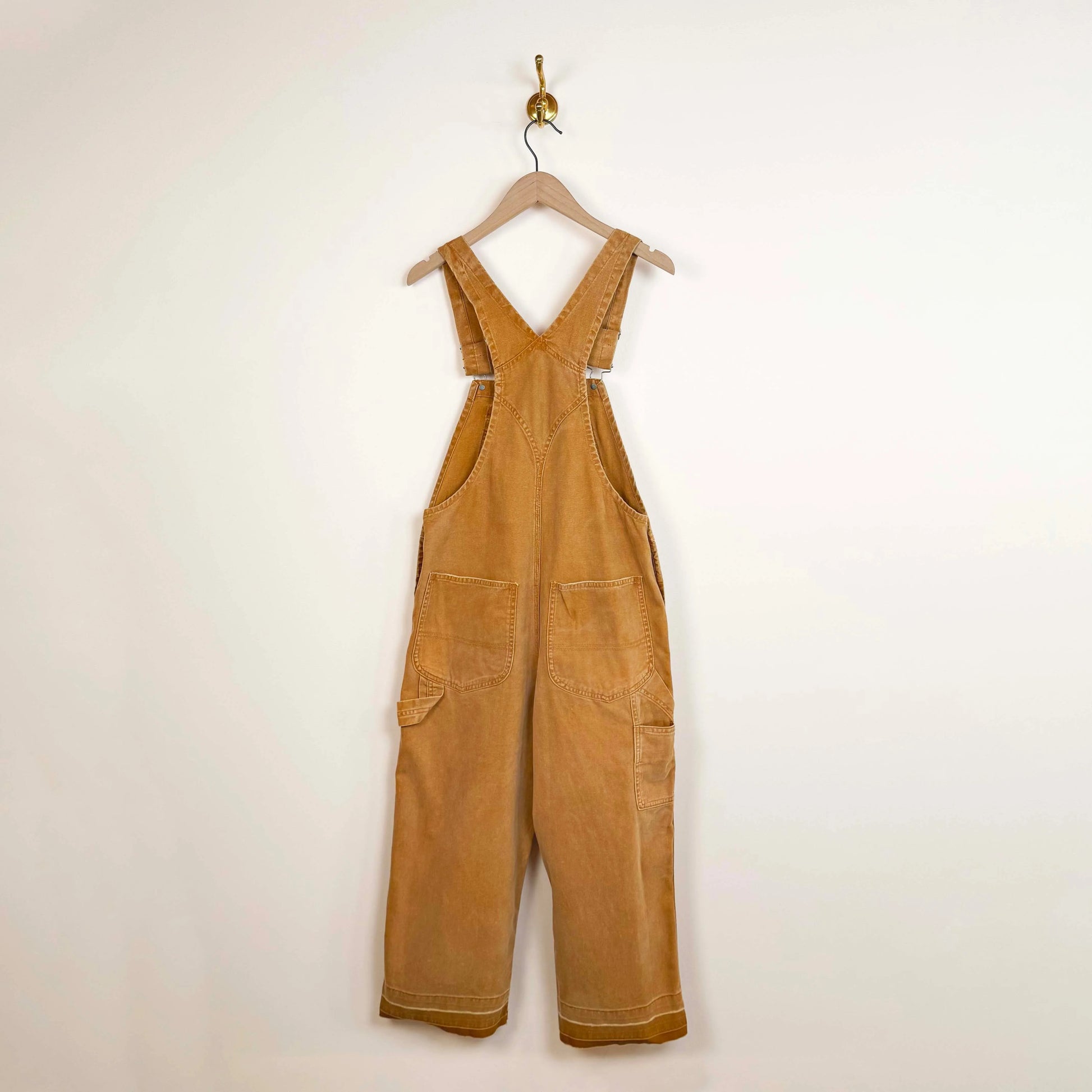 Relaxed Overall in Worn Khaki-Pants-Denimist-eugenienewport