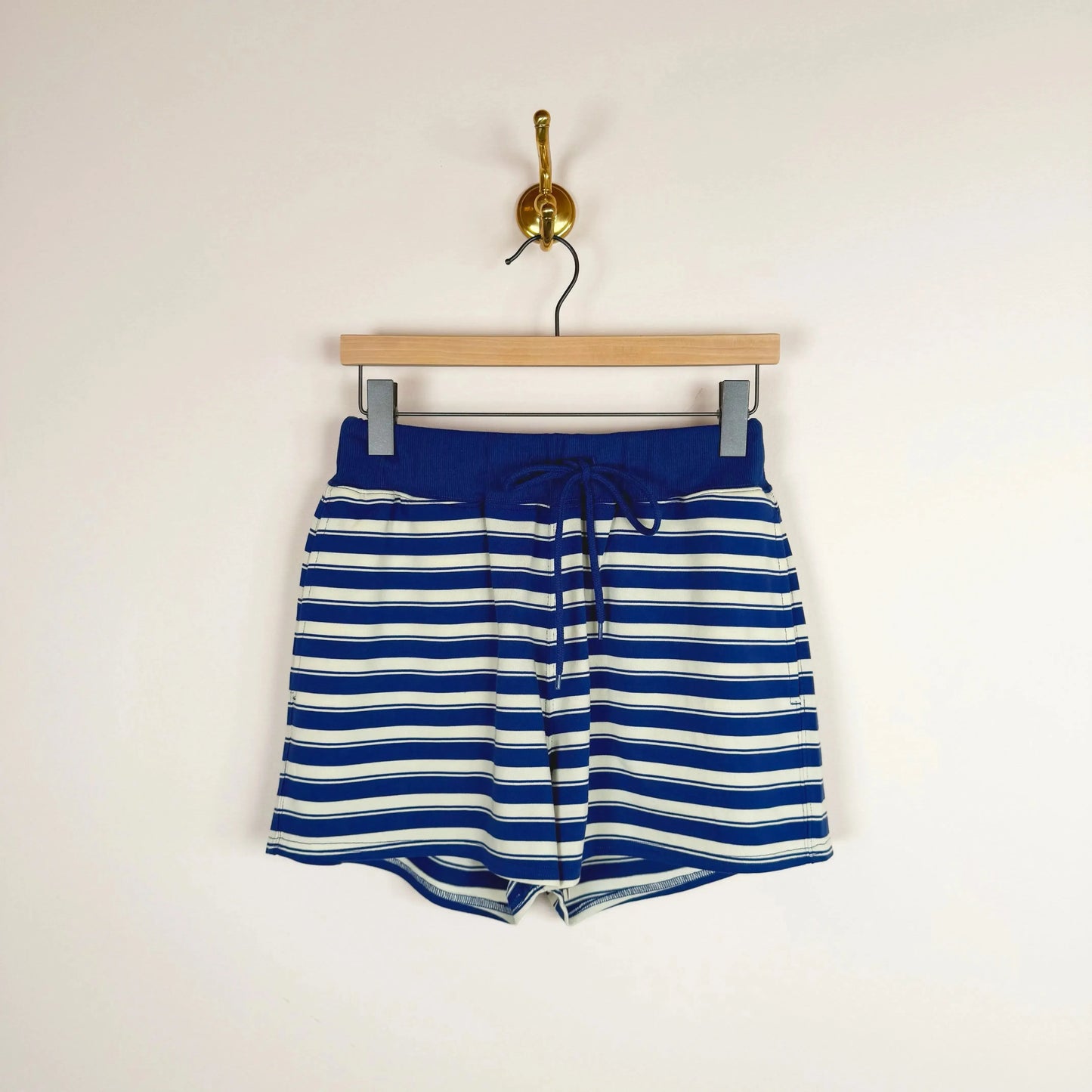 Relaxed Short in Blue Stripe Multi-Shorts-Denimist-eugenienewport