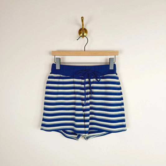 Relaxed Short in Blue Stripe Multi-Shorts-Denimist-eugenienewport