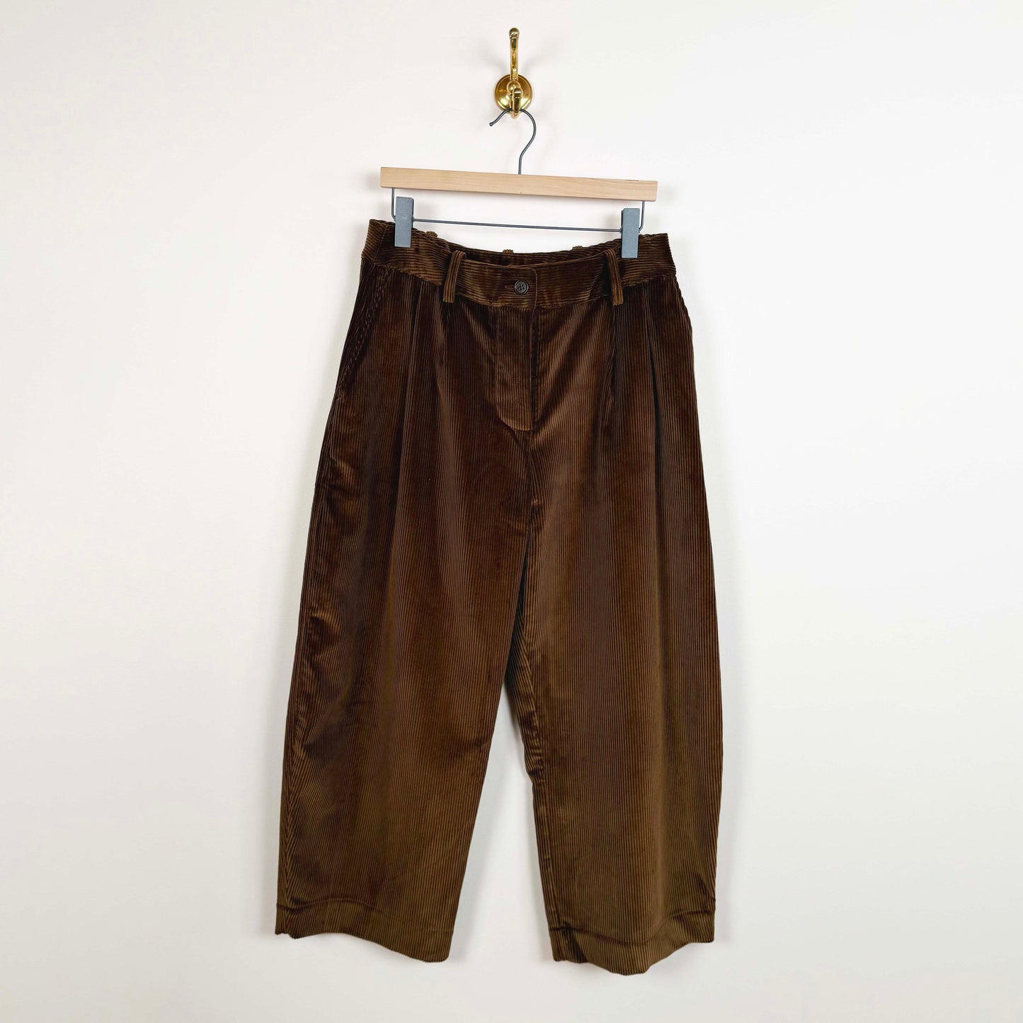Robyn Trouser in Tan Wale Cord
