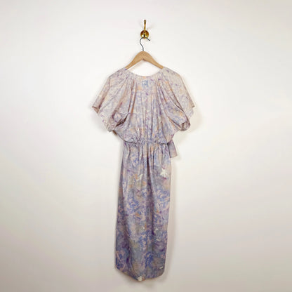 Ruffle Dress in Print T-Dresses-Anntian-eugenienewport