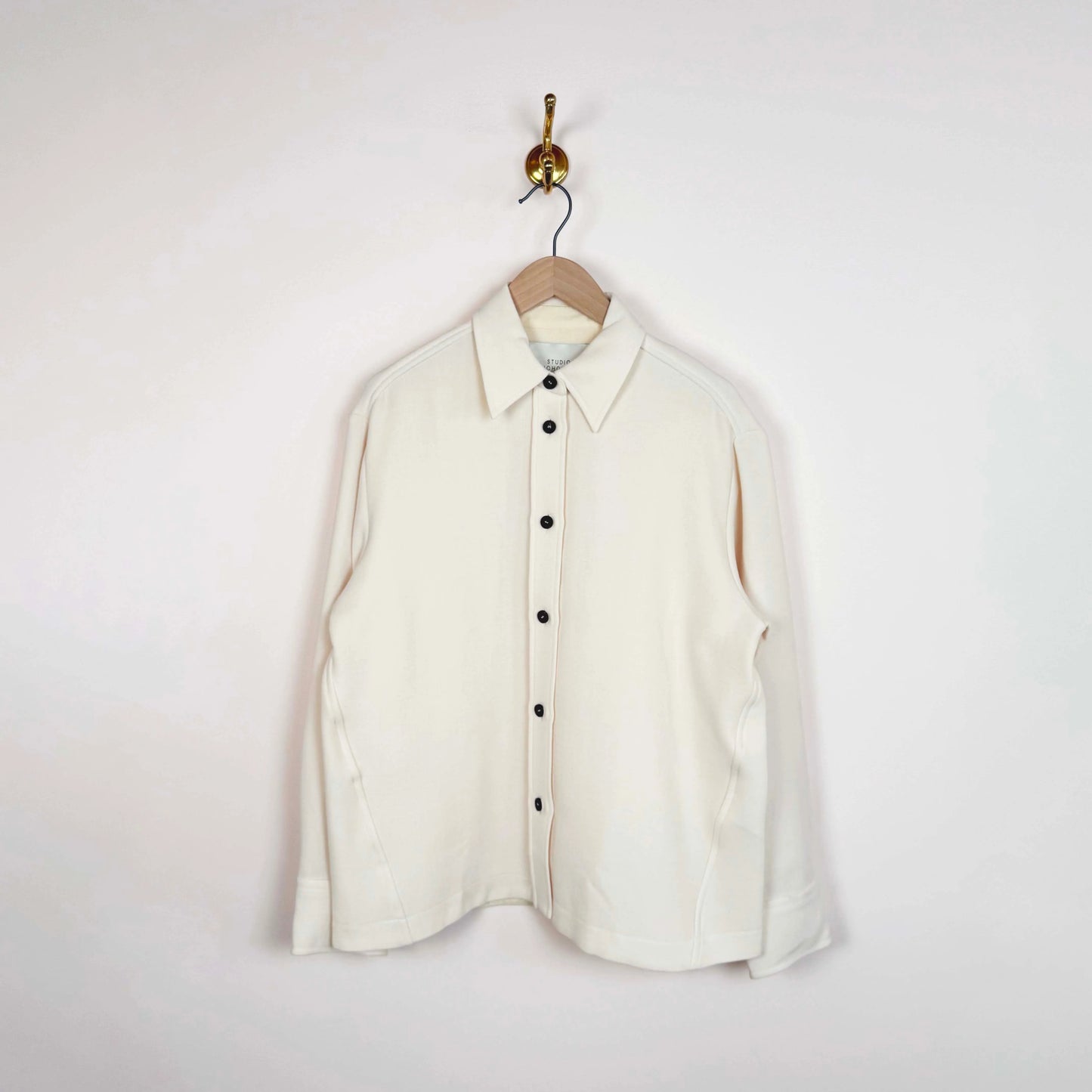 Santini Shirt in Chalk-Tops-Studio Nicholson-eugenienewport