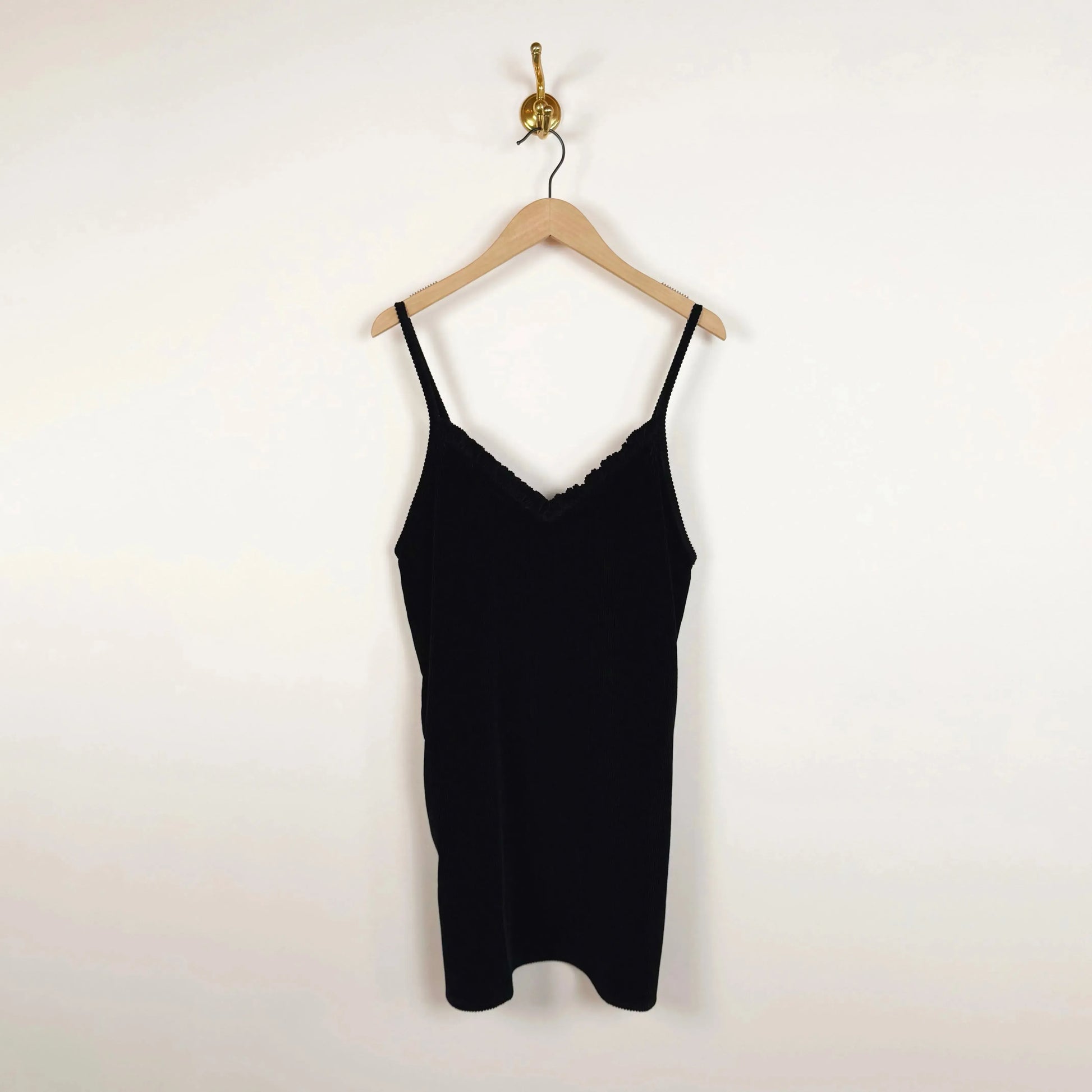 Sarah Dress in Black Cord-Dresses-Eleph-eugenienewport