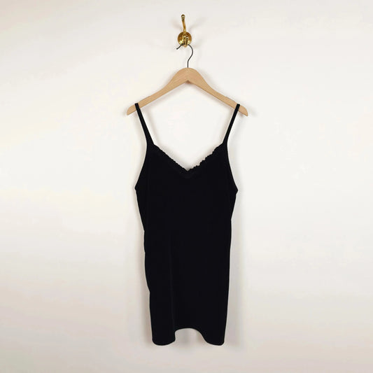 Sarah Dress in Black Cord-Dresses-Eleph-eugenienewport