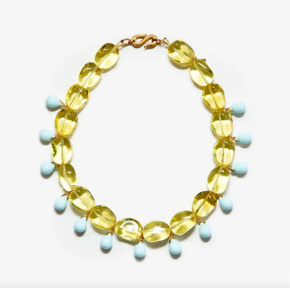 Bubble Necklace in Citrus-Accessories-Aglagla-eugenienewport
