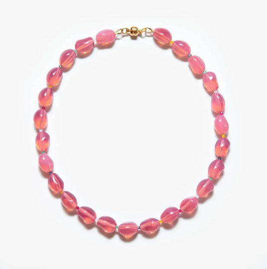Mini Necklace in Classic Pink-Accessories-Aglagla-eugenienewport