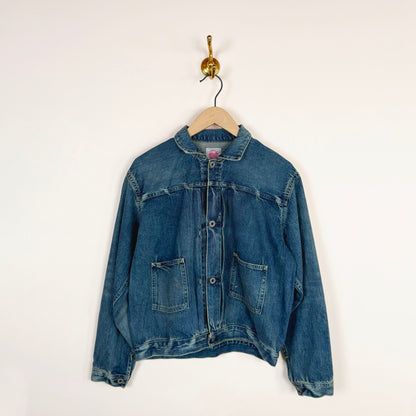 Selvedge Denim Jacket in Vintage Light