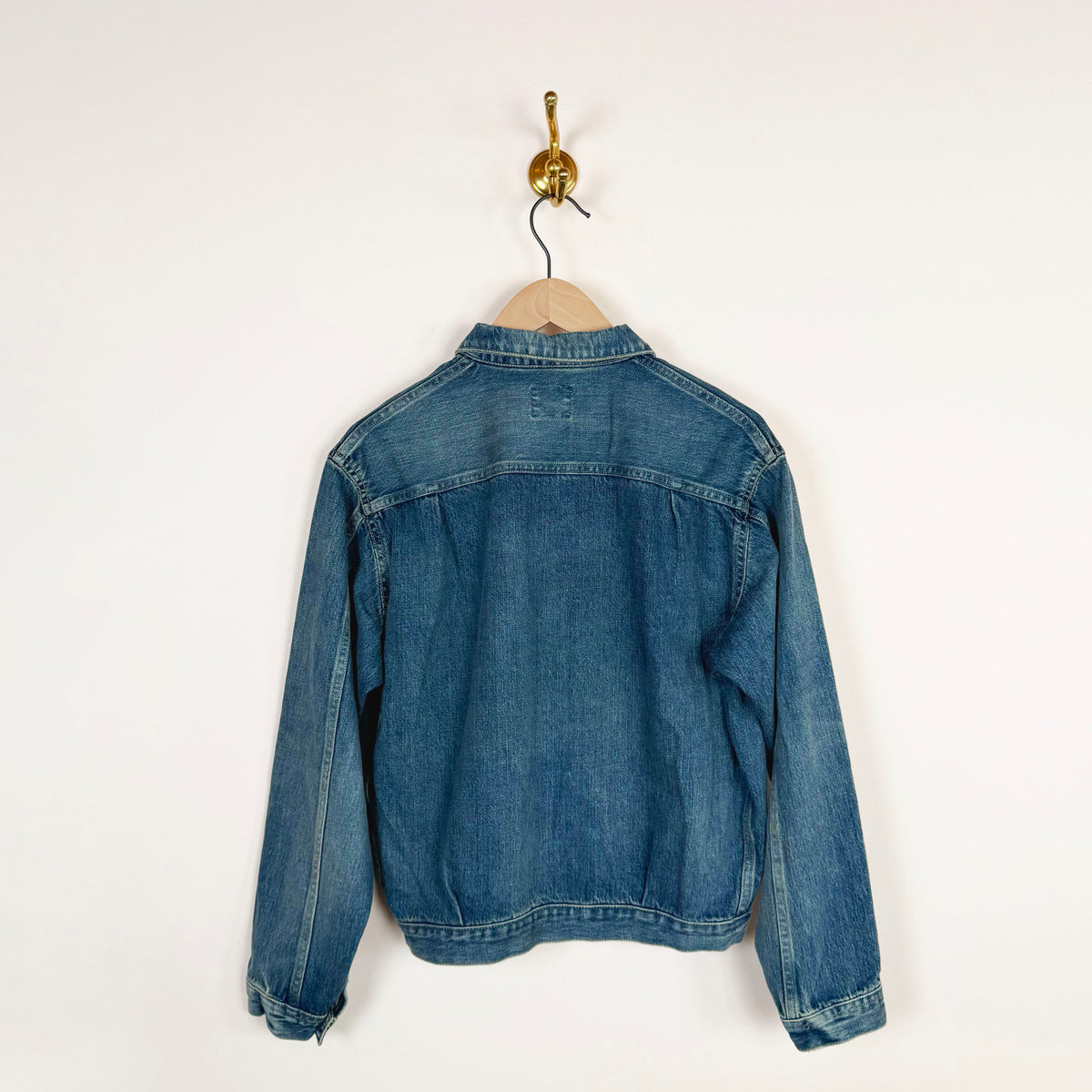 Selvedge Denim Jacket in Vintage Light
