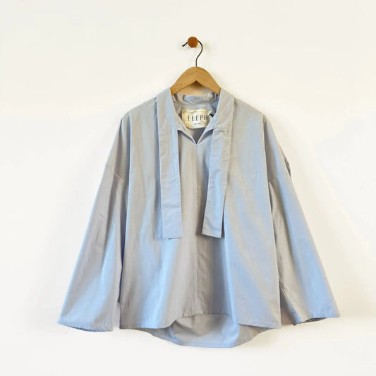 Senn Top in Light Blue-Tops-Eleph-eugenienewport