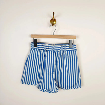 Shorts in Blue Stripe-Shorts-KasMaria-eugenienewport