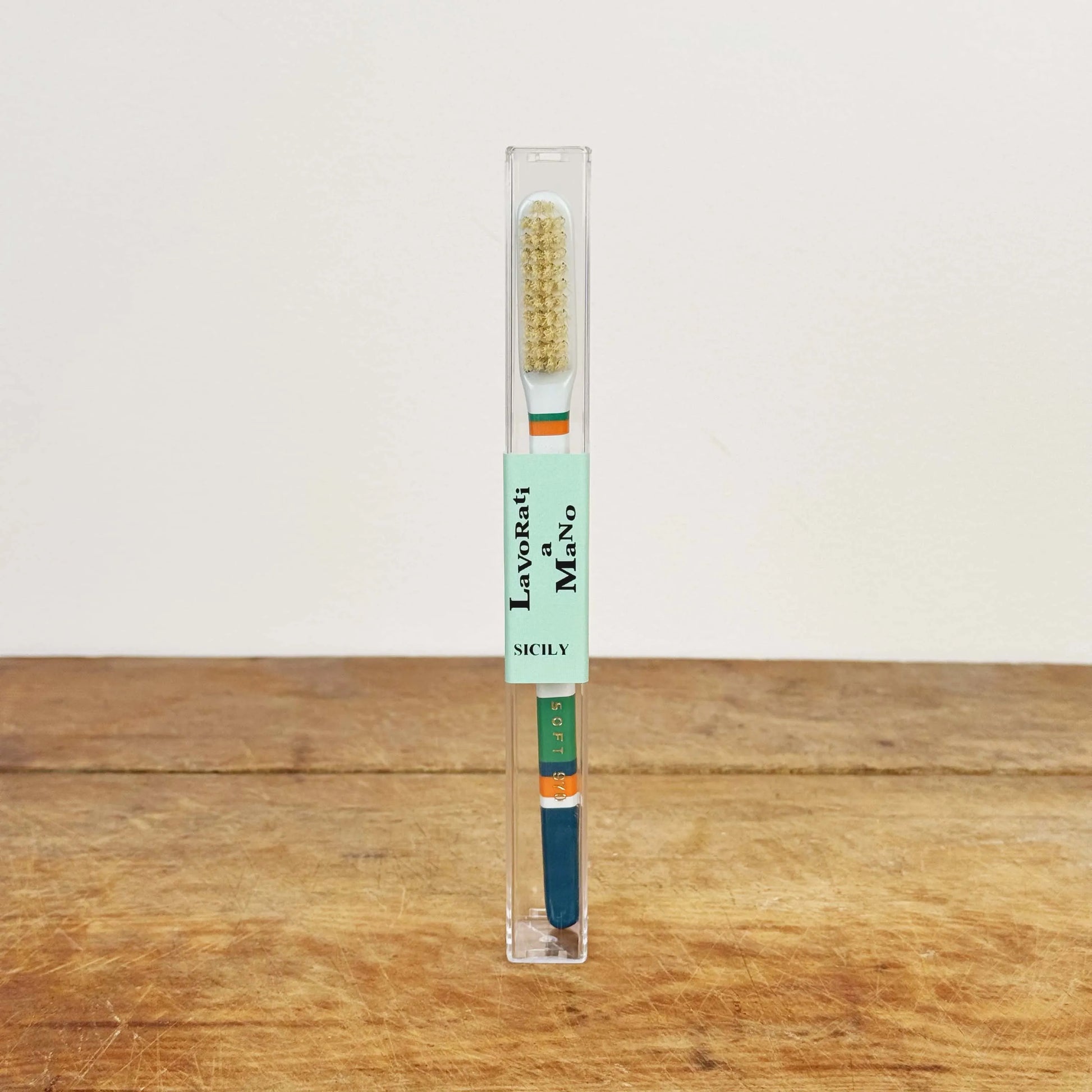 Sicily Toothbrush-Apothecary-Lavorati a Mano-Green-eugenienewport