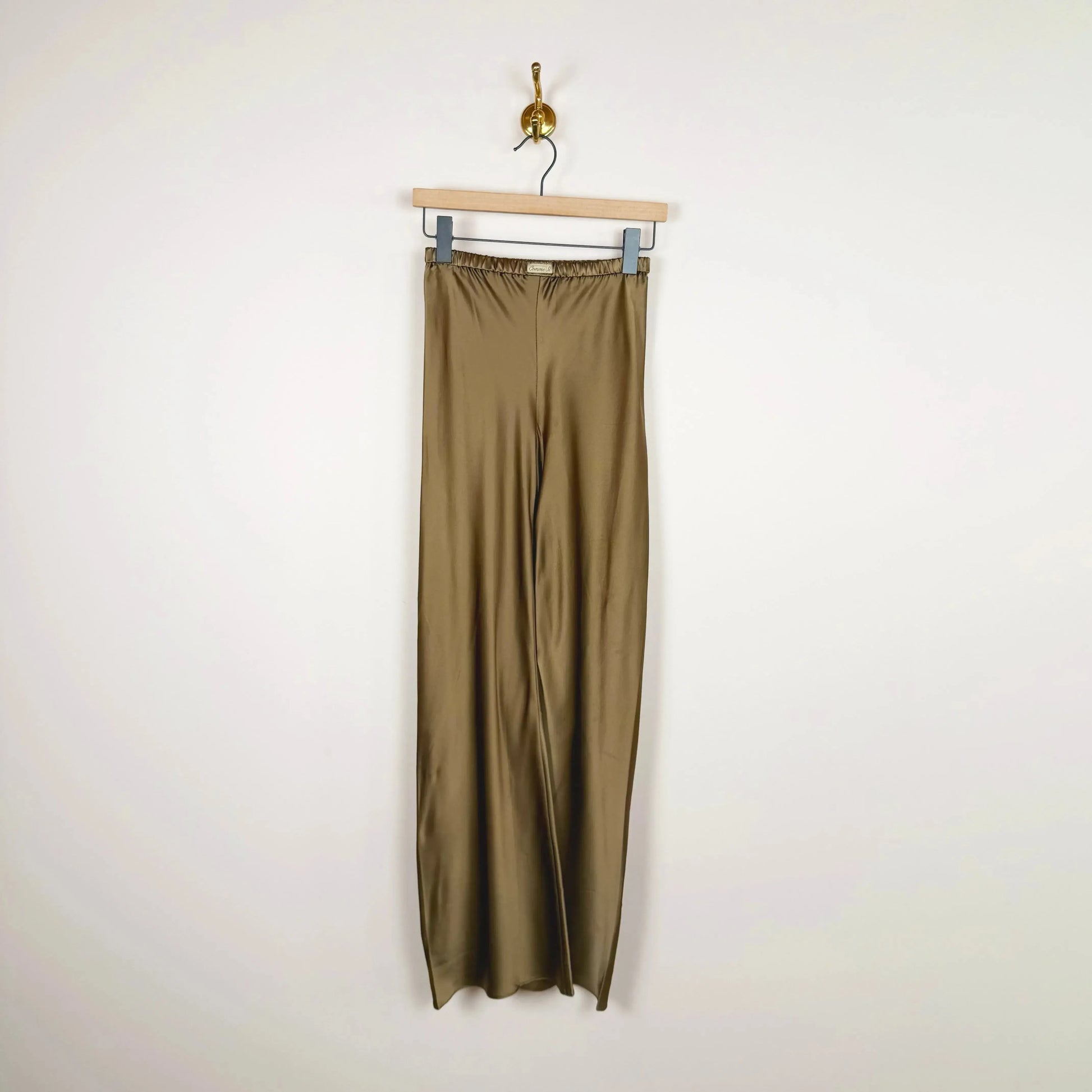 Silk Bias Pant in Taupe-Pants-Comme Si-eugenienewport