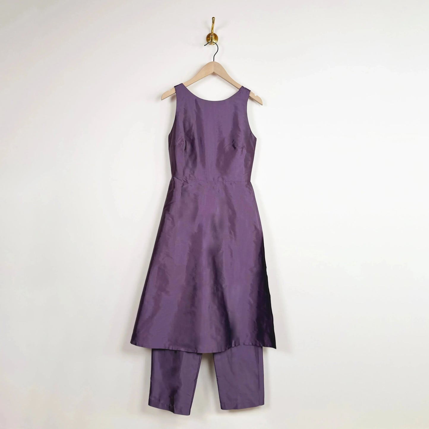 Silk Dupion Clara Jumpsuit in Prune-Dresses-Cawley-eugenienewport
