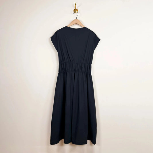 Simos Dress in Coal-Dresses-Studio Nicholson-eugenienewport