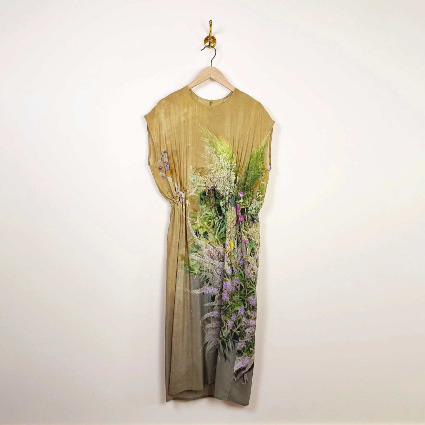Simple Dress in Print B-Dresses-Anntian-eugenienewport