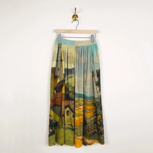 Skirt, Digital Print-Skirts-Anntian-eugenienewport