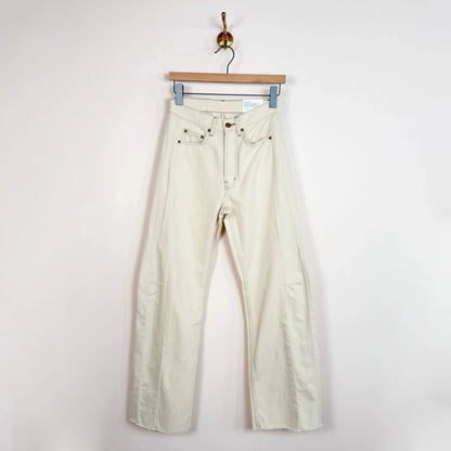 Slim Lasso in Clair Rinse-Denim-B Sides-eugenienewport