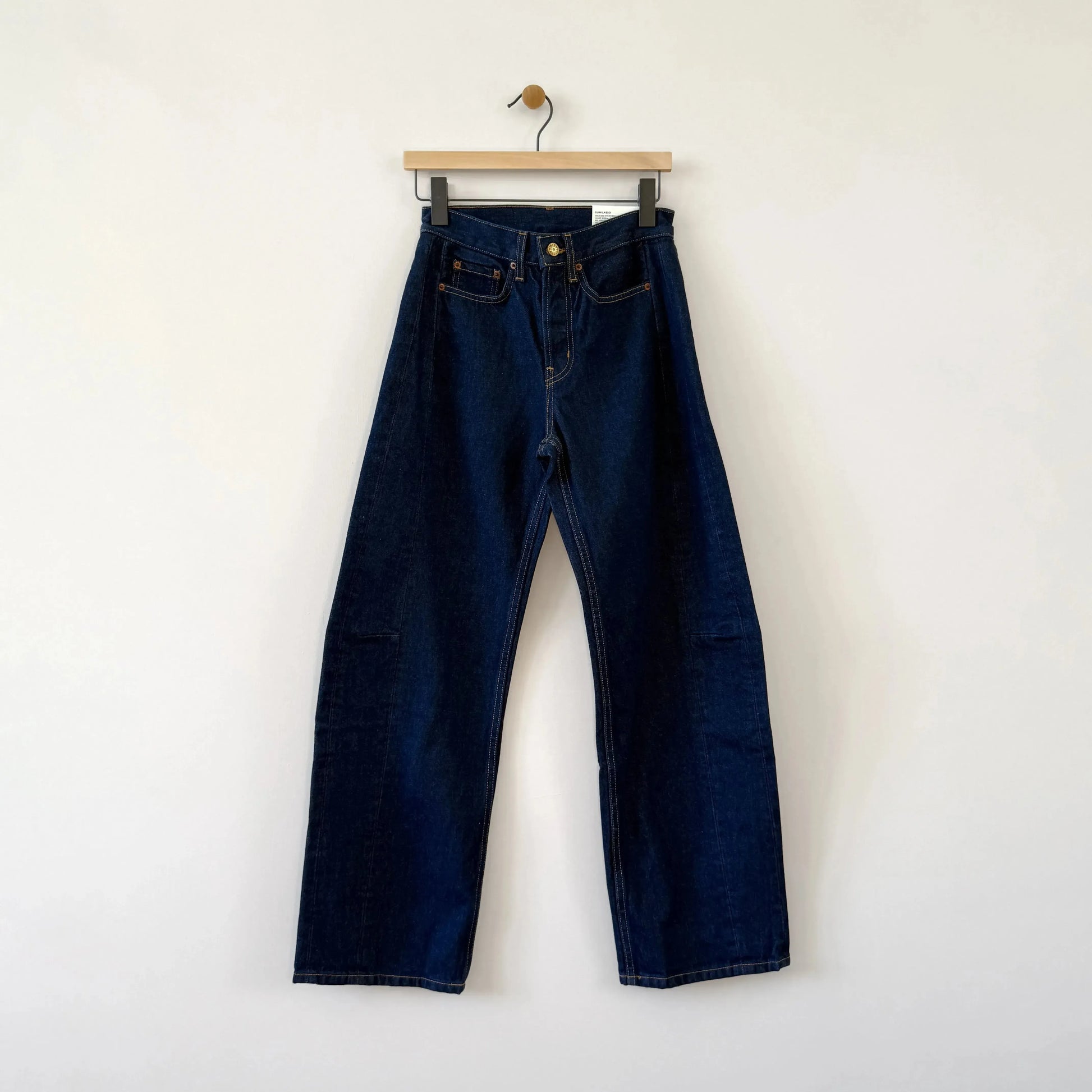 Slim Lasso in Indigo Rinse-Denim-B Sides-eugenienewport