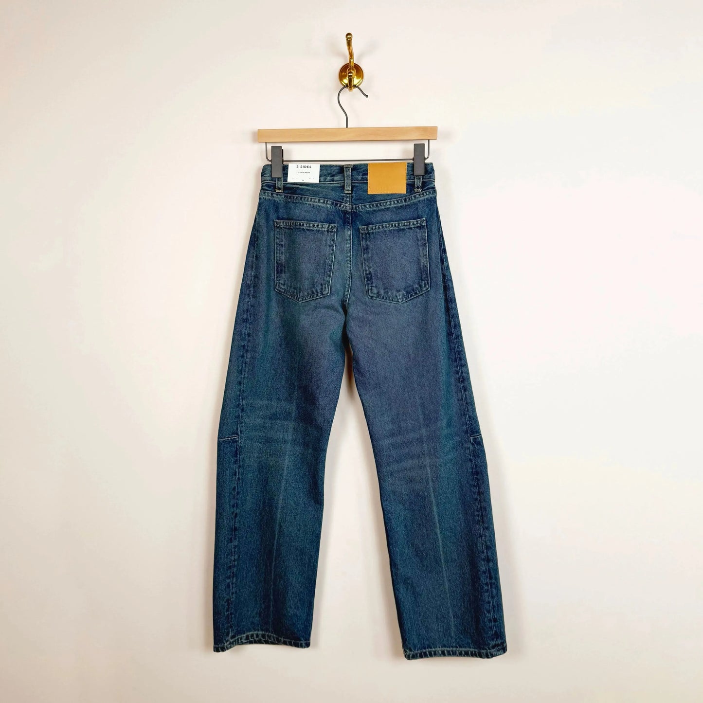 Slim Lasso in Vista Blue-Denim-B Sides-eugenienewport