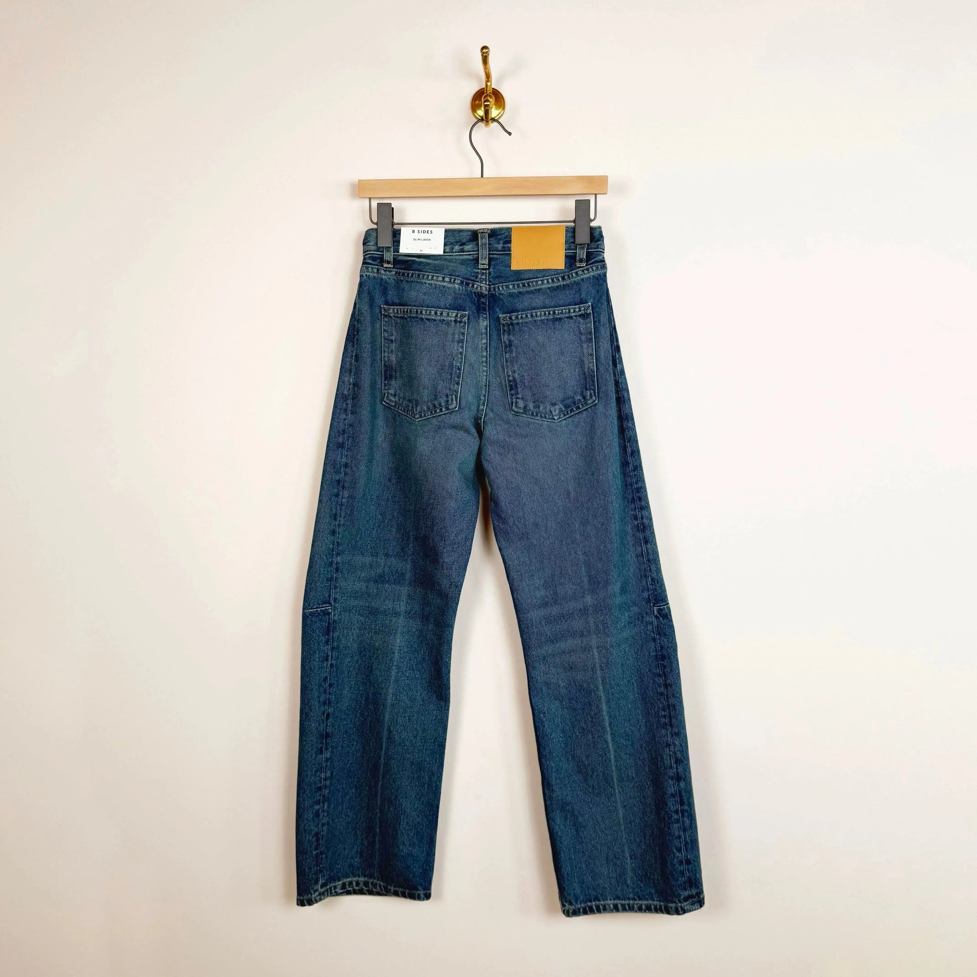 Slim Lasso in Vista Blue-Denim-B Sides-eugenienewport