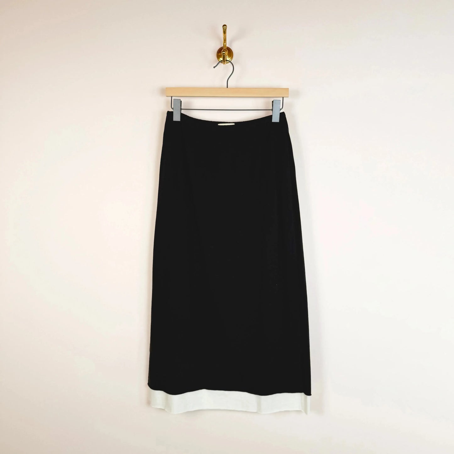 Slip Skirt in Faded Black/Oyster-Skirts-B Sides-eugenienewport