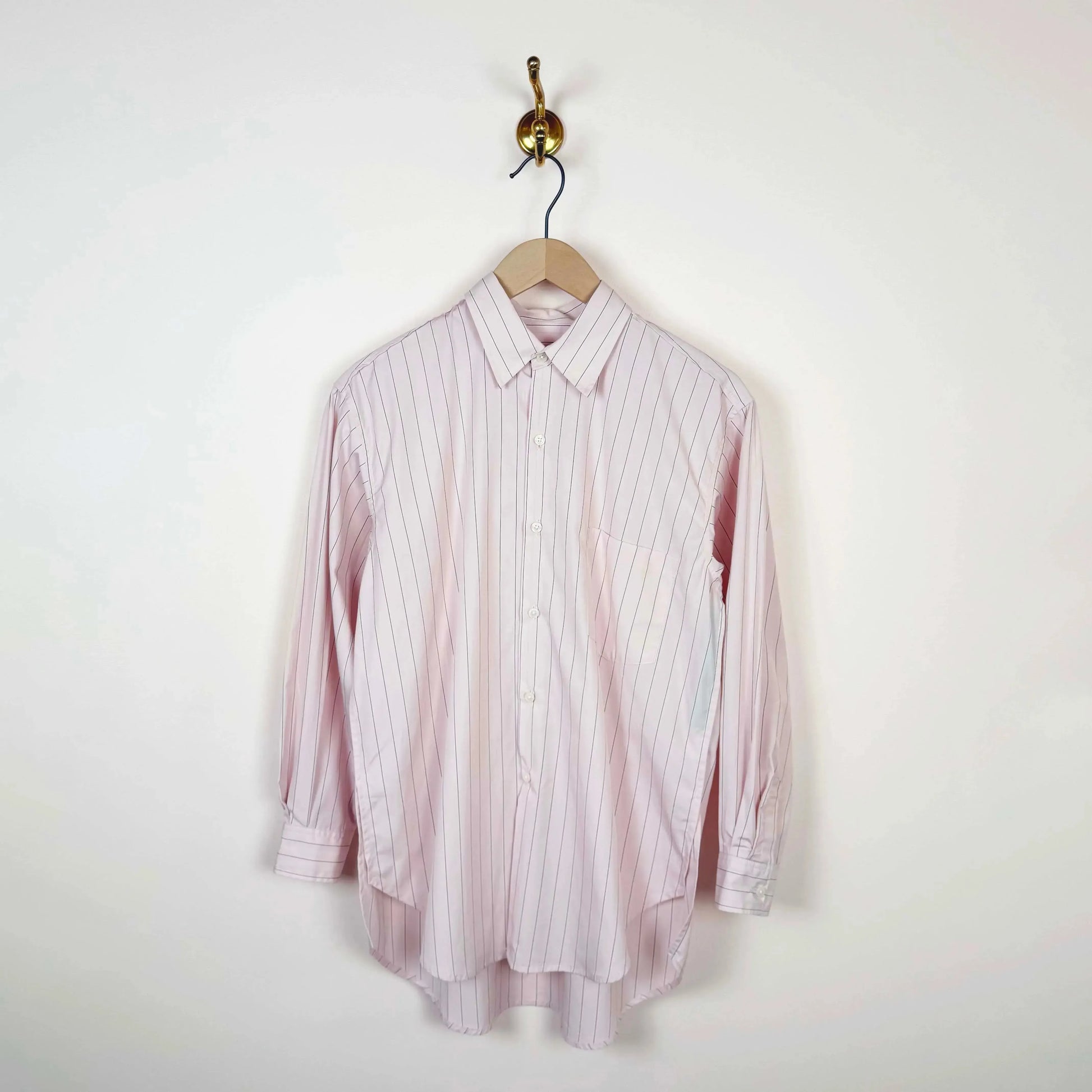 Sloan Shirt in Pink Stripe-Tops-Chelsea Mak-eugenienewport