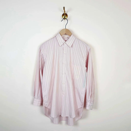 Sloan Shirt in Pink Stripe-Tops-Chelsea Mak-eugenienewport