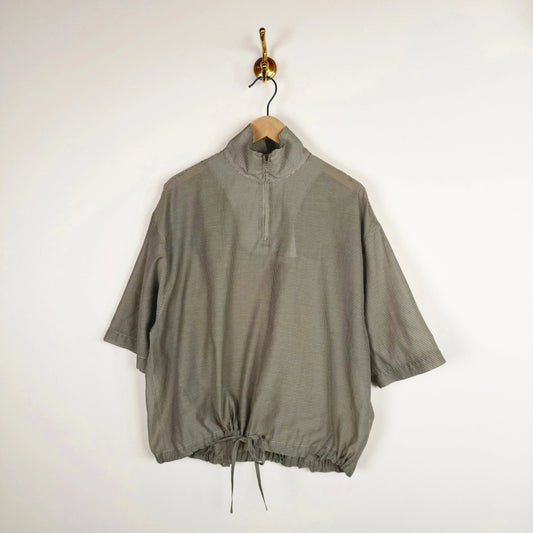Sonno Top in Gingham Toffee-Sweaters-Rus-eugenienewport