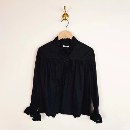 Sophie Shirt in Midnight-Tops-Cawley-eugenienewport